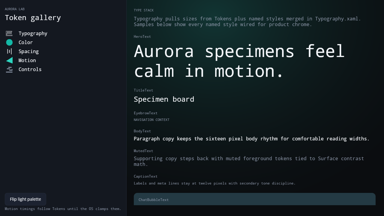 Aurora gallery lab branded preview placeholder