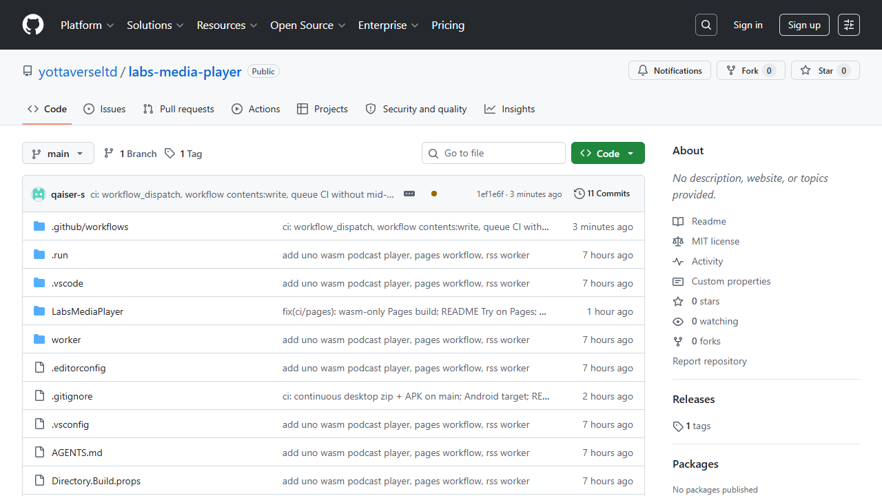 Media player lab branded preview placeholder